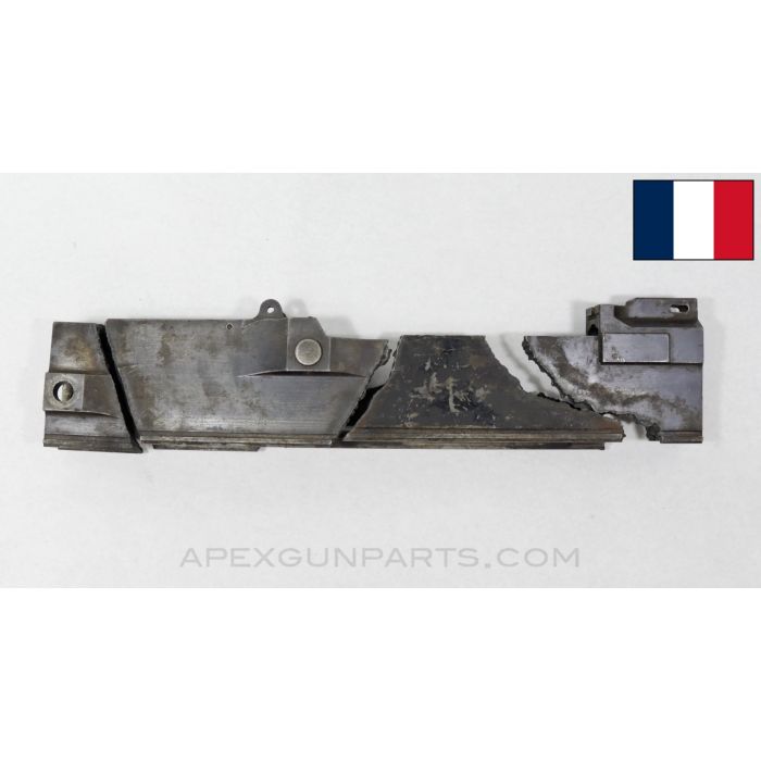 Hotchkiss M1930 Torch Cut Receiver Section Sets, WWII *Good*