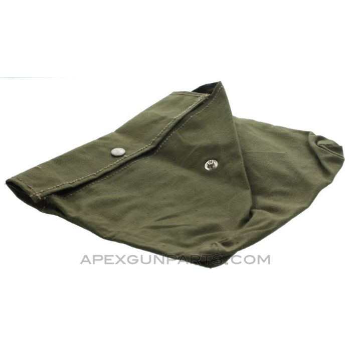 PSL/FPK 7.62X54R Single Pocket Pouch, Green Canvas, *Good to Very Good* 