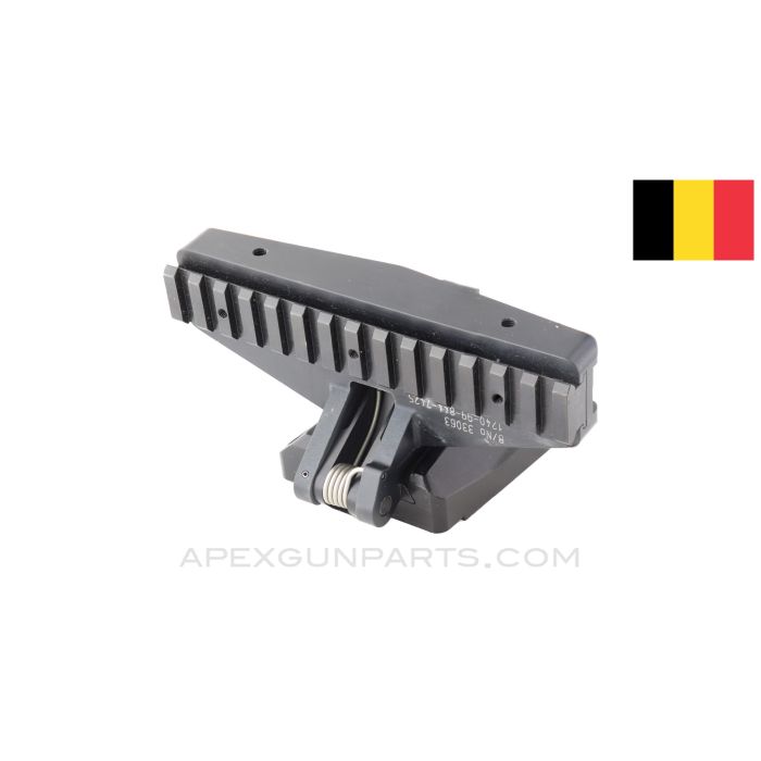 FN MAG58 Trilux Mounting Plate, w / Rail Adapter, Aluminum *Excellent*