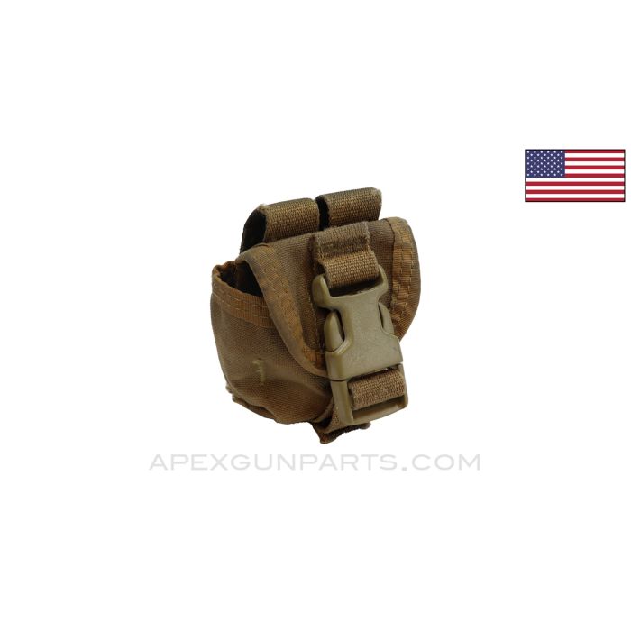USMC M67 Grenade Pouch, Coyote Brown, Molle, *FAIR*