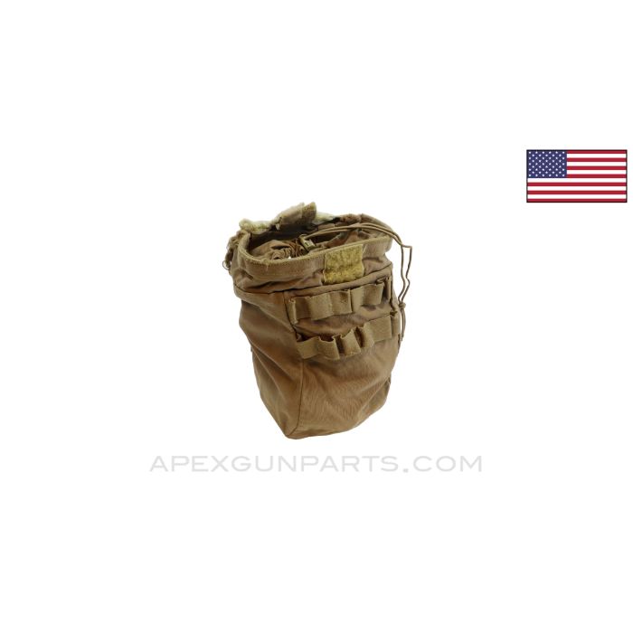 USMC Ammo Dump Pouch, Coyote Brown, Molle, *Fair*