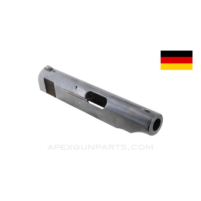 Ortgies Pistol Slide, w/ Extractor, Blued, .25 ACP *Good*