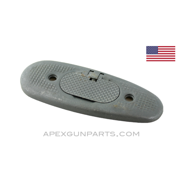 M1 Garand Buttplate Assembly, Steel, Parkerized, *Very Good* 