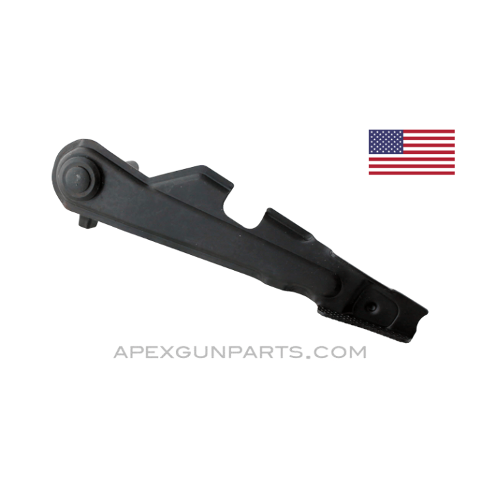 AKM / AK-47 Safety Selector Lever, w/ Bolt Hold Open Notch, Nitride Finish, *NEW* 