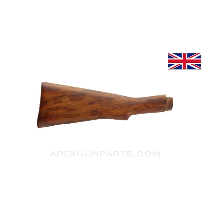 Enfield #4 Buttstock, British, Walnut, Early Socket Type, Normal Length *NOS*