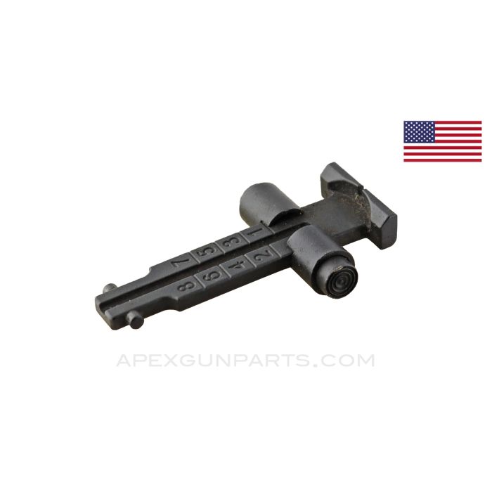AK Complete Rear Sight Leaf, US Made *NOS*