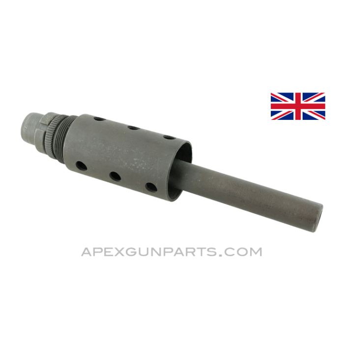 STEN MK 2 Barrel Assembly, 8", With Barrel Nut, 9mm, *Excellent* 