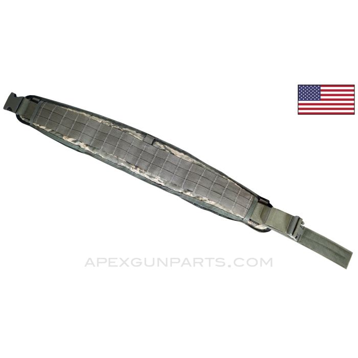 USAF Tactical Assault Belt, ABU Camo, MOLLE *Very Good* - LARGE