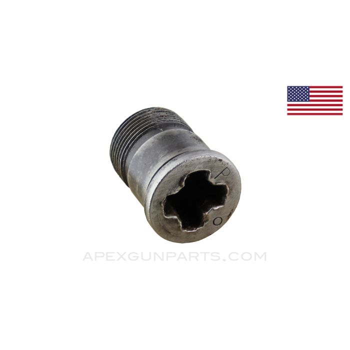 M1 Garand Gas Cylinder Locking Screw, Type 3, "P" & "o" Marked *Very Good*