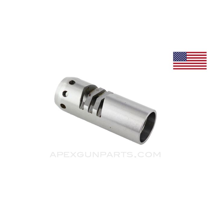 Cetme Model C / C308 Chevron Muzzle Brake, 5/8x24 RH, US 922(r), In the White *New*