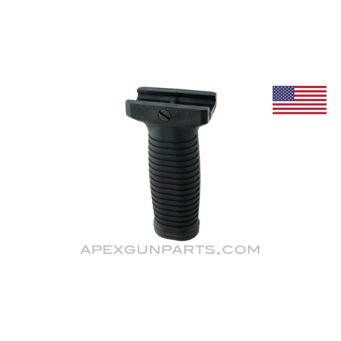 Tapco Intrafuse Vertical Grip, 4.5", Black Polymer, *Excellent*