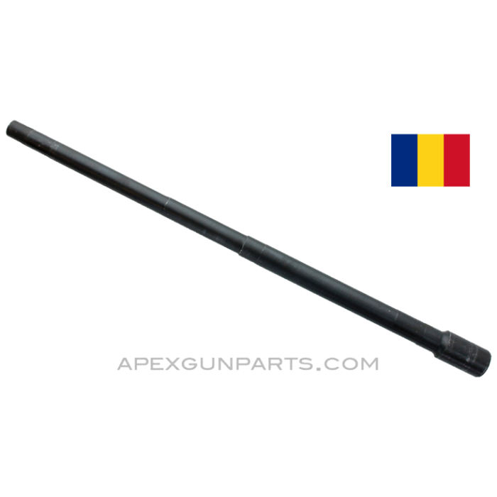 Romanian AK-47 Barrel, 16.25", Cold Hammer Forged, Chrome Lined w/Stain in Bore, No Cuts, 7.62X39, Blued, *NOS* 