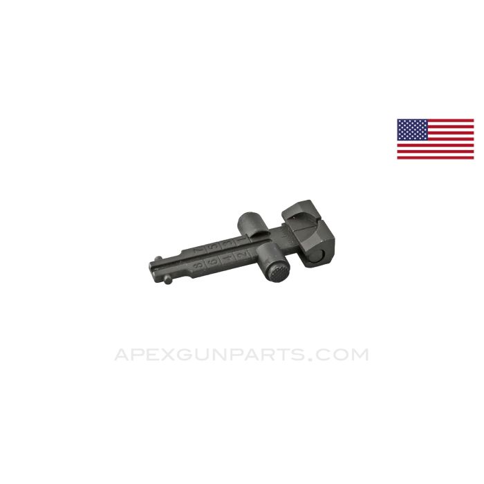 AK Rear Sight Leaf with Adjustable Windage, US Made *Very Good*