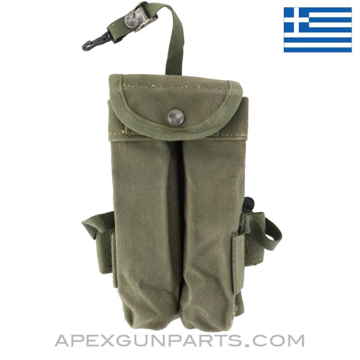 Thompson 30rd Magazine Pouch, OD Green, Greek *Fair*