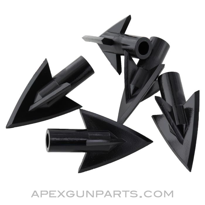 Practice Broadheads, Set of 5, Plastic *NEW*
