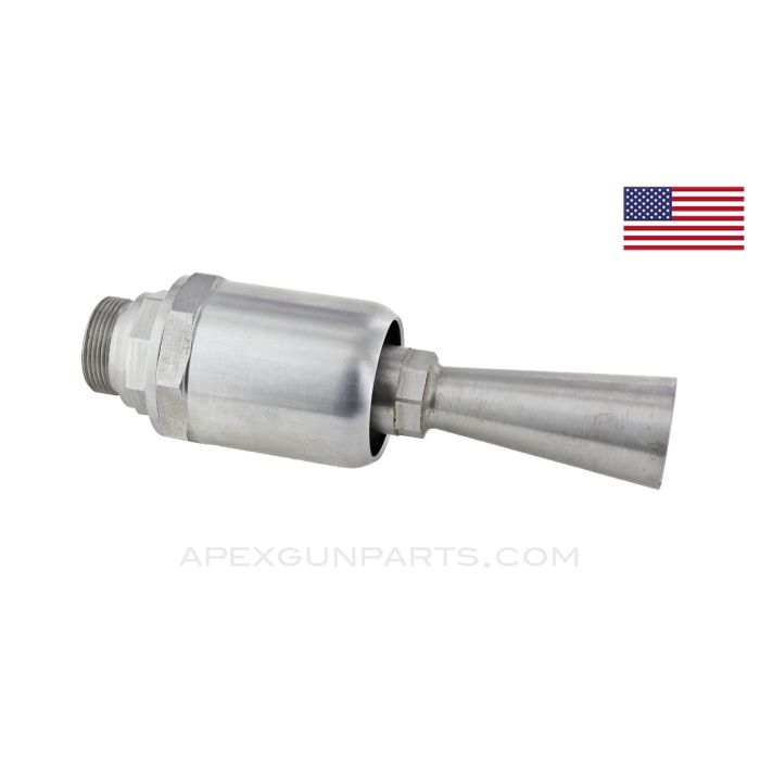 MG-08 / 15 Maxim Booster Assembly, w/ Flash Cone and Hider, In The White *NEW* US Made