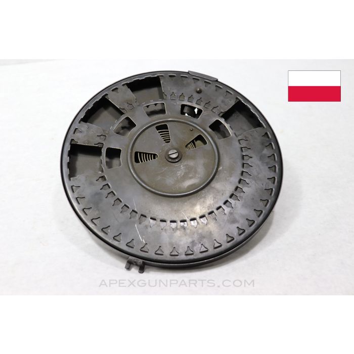 DPM / DP28 Cutaway Pan Magazine, 47rd, Polish, 7.62X54R *Good* 