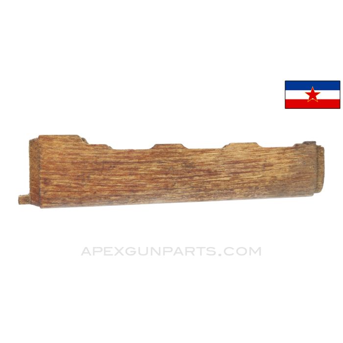 Yugoslavian M76 Lower Handguard, Stripped, Sanded, Water Stained *Fair*