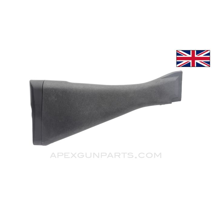 L1A1 Buttstock, Black Plastic, Stripped, U.S. Made, *NOS*