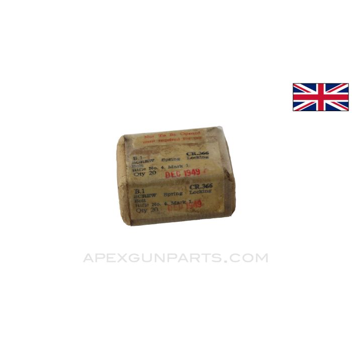 Enfield #4 Safety Screw, Box of 20 *NIW*
