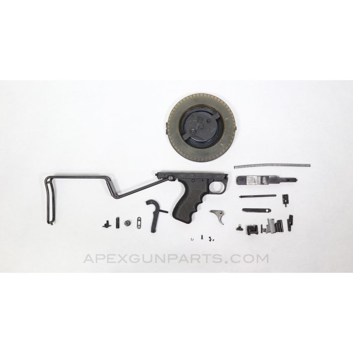 MGV-176 Parts Kit w/ Under Folder Wire Stock & One 161rd Magazine, NO BOX .22 Cal. *Very Good* 