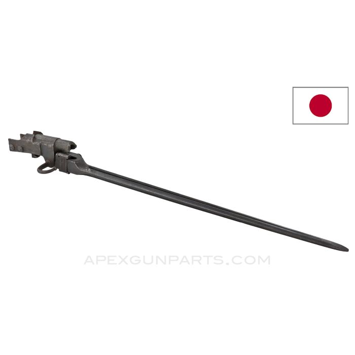 Arisaka Type 44 Bayonet, Missing Forward Lug *Good*