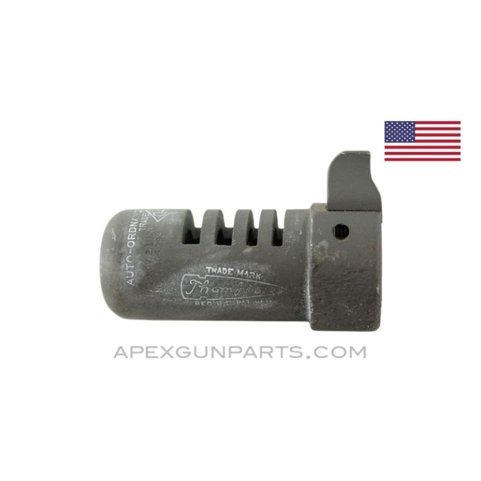 Thompson 1928A1 Cutts Compensator, w/ Sight & Pin, Refinished *Good* 