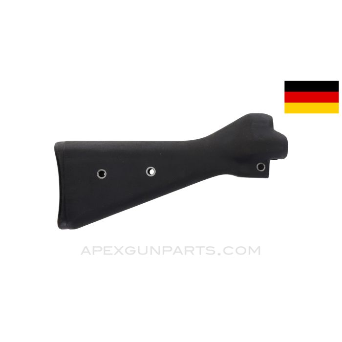 HK33 Buttstock, Black Plastic, Sanded 