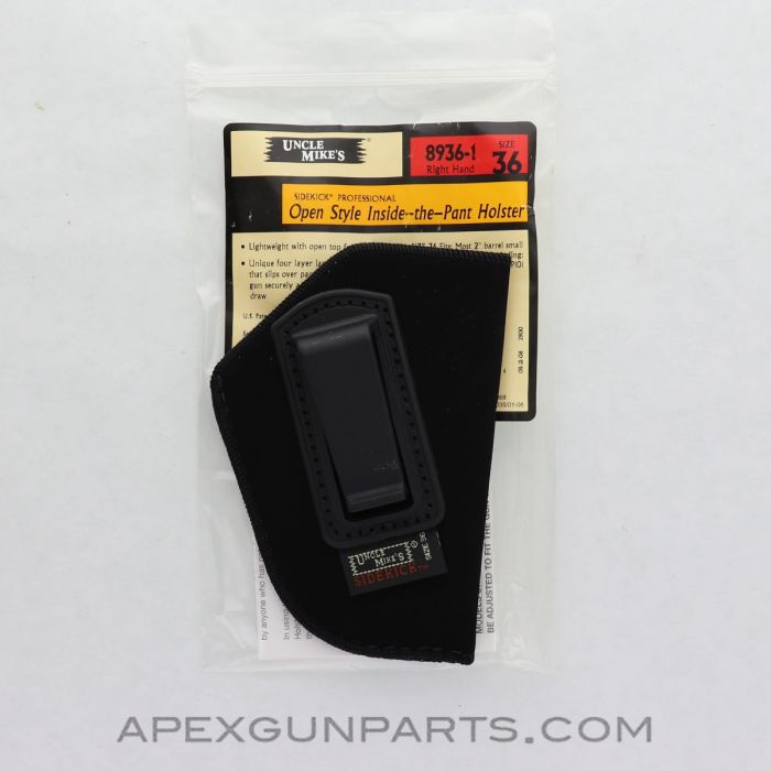 Uncle Mike's Right Hand IWB Holster, Revolver *NEW*