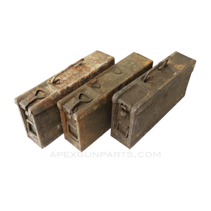 German MG Project Ammo Cans, 3 Pack, Steel