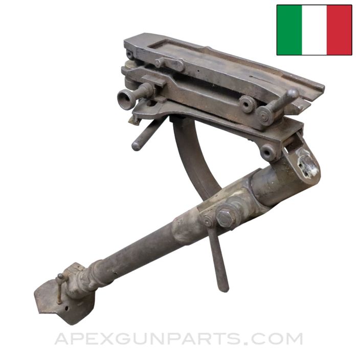 Breda M37 LMG Tripod Head, Incomplete, Bent Receiver Mount *Fair* 