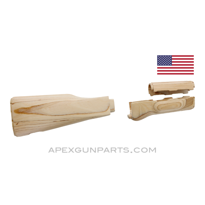 C39 Milled Stock Set, Blonde Finish, US Made 922(r) Compliant, *NEW*