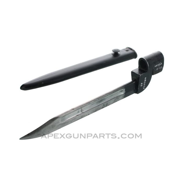 Enfield #9 MK1 Bayonet and Scabbard, British Markings *Good to Very Good* 