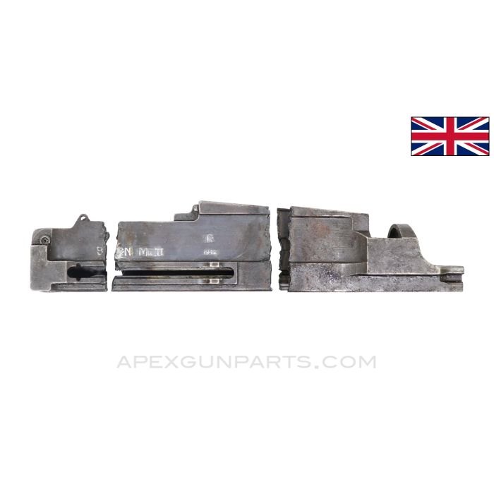 BREN MK2 Cut Receiver Sections, 3 Sections, No Fronts, 303 British *Good* 