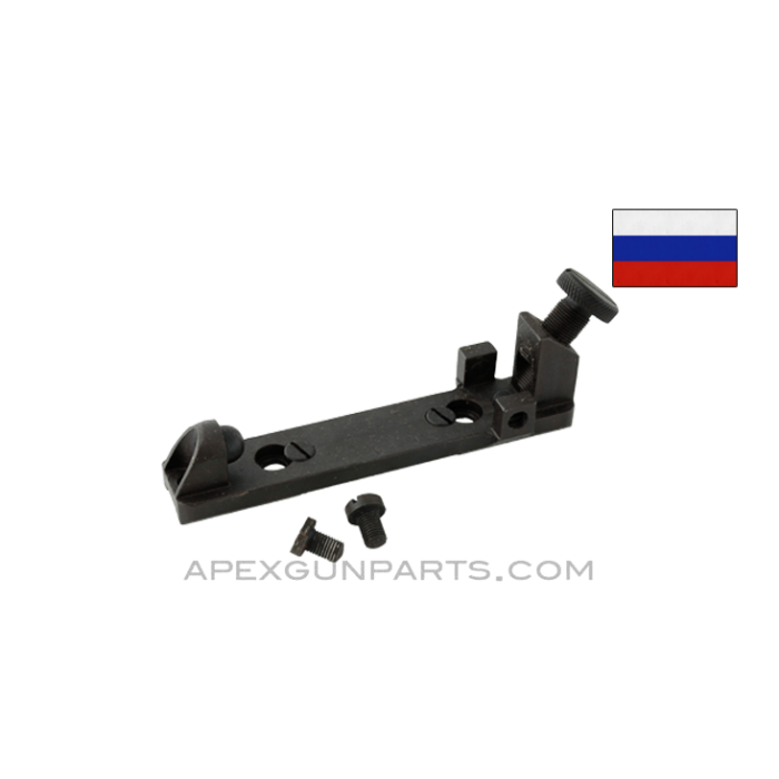 PU Scope Base with Screws, Russian M91/30, Blued Steel, *Good*