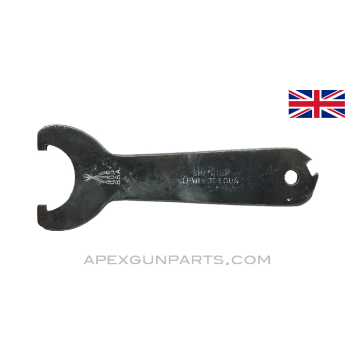 Lewis Gun Spanner Wrench, Late Style, .303 BR. *Good* 