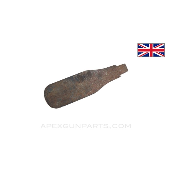 BREN Butt Plate Top Strap, Stripped, Rusty/Pitted *Fair* 