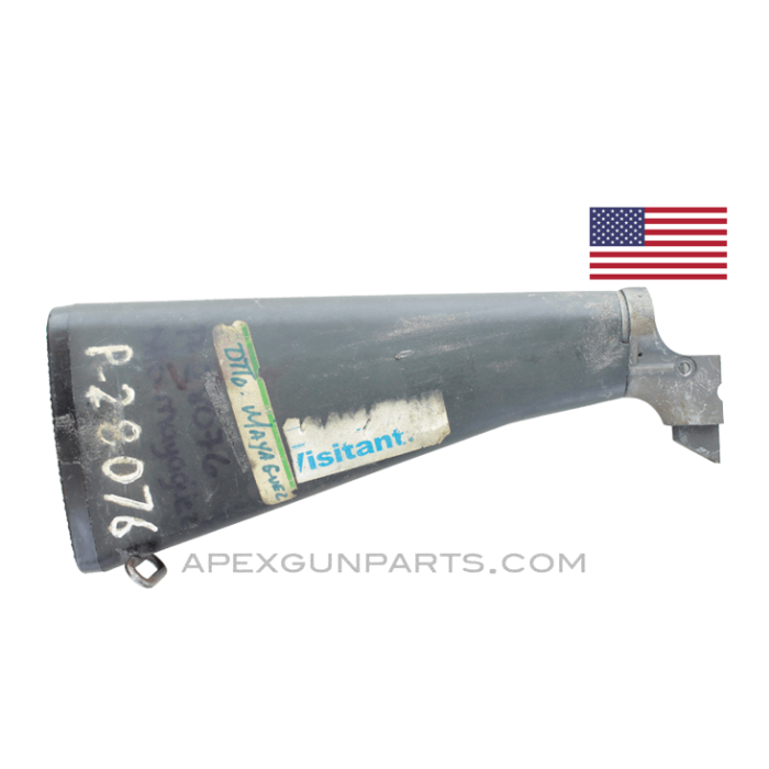 Colt M16A2 Buttstock Assembly, w/Early Colt Buffer Tube, *Very Good* 