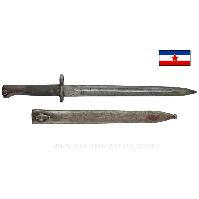 Yugoslavian M48 Mauser Bayonet, *Fair*