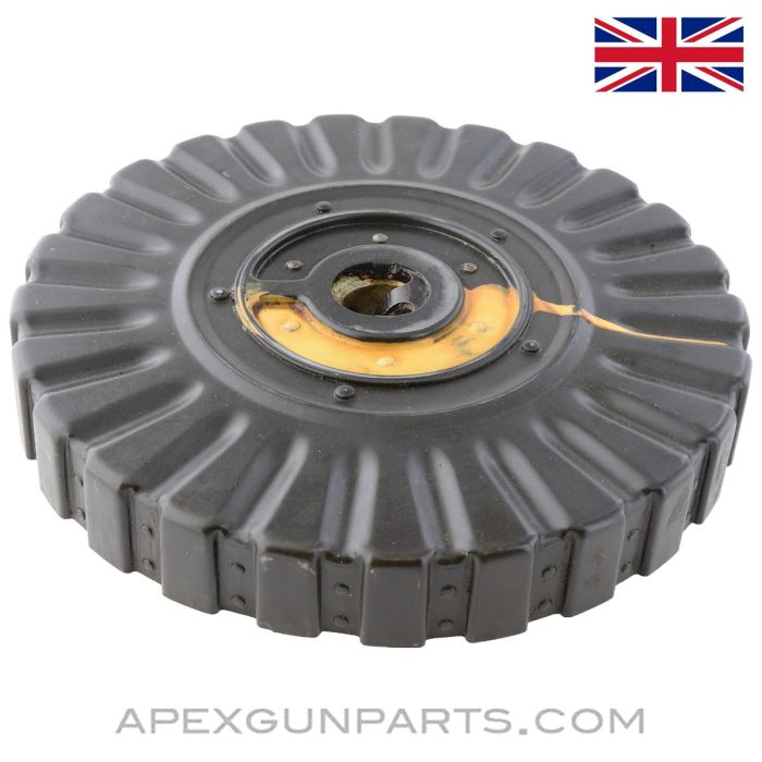 1914 Lewis Gun #6 MK1 Pan Drum Magazine, 47rd, .303 British *Very Good* 