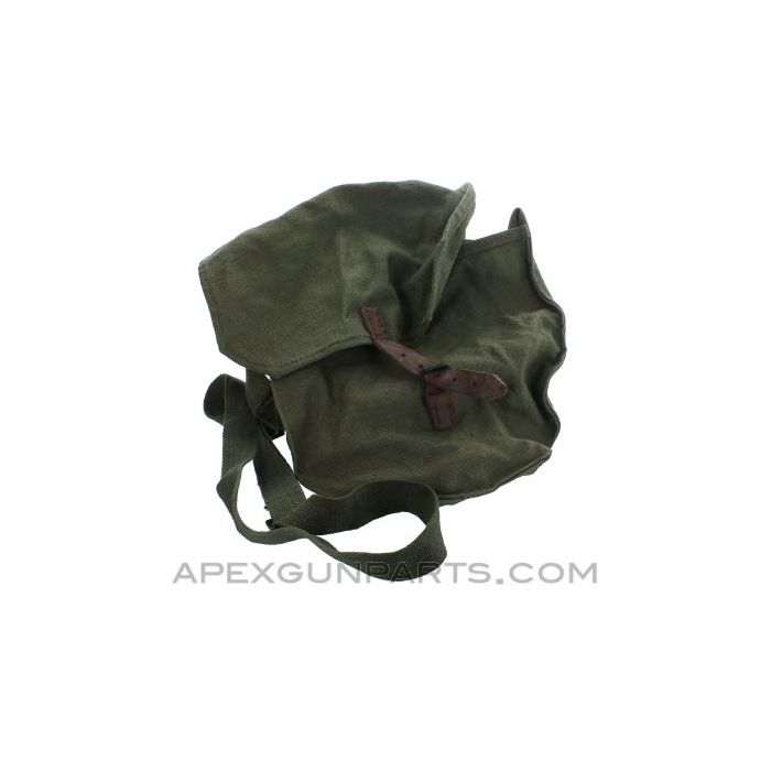 DP28/DPM Pouch for Three Magazines, 47rd Pan, Canvas, 7.62X54R, *Good* 
