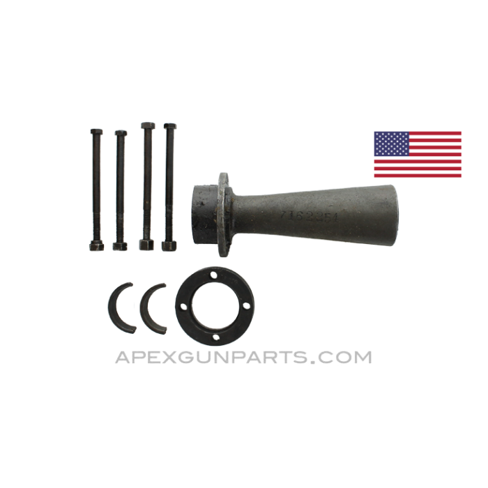 M2HB .50 Caliber Flash Suppressor, *Good* 