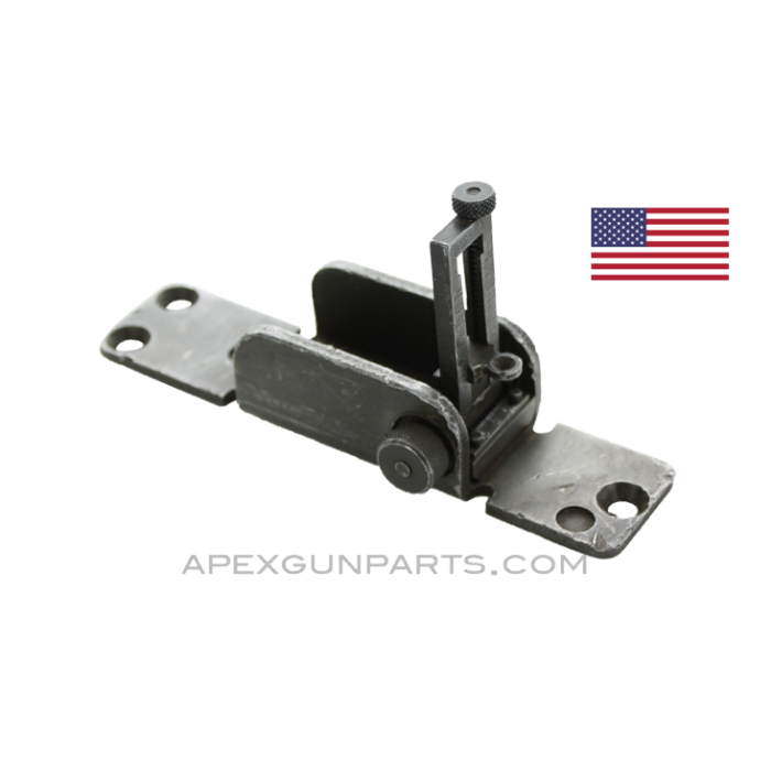 Browning M2 .50 Cal. Rear Sight Assembly, Late Model, *Good* 