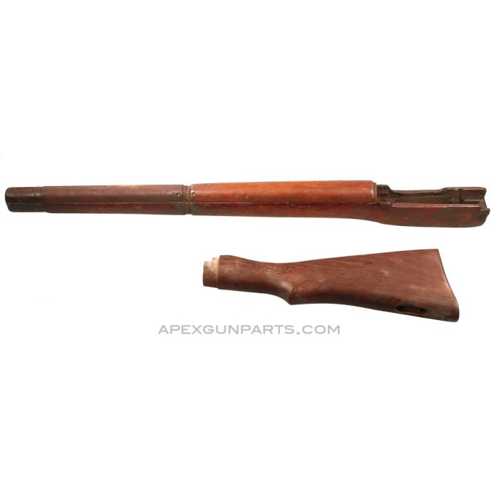 Enfield #4 MK1 Stock Set, Four Pieces *Good*