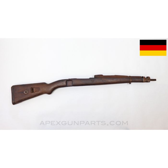 German G33/40 Mountain Carbine Stock Set, Hardwood, Complete w/Hand Guard *Good* 