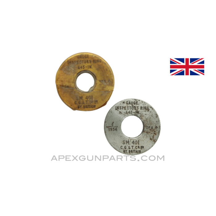 British Armorer's Gauge Ring, SM401, *Good*