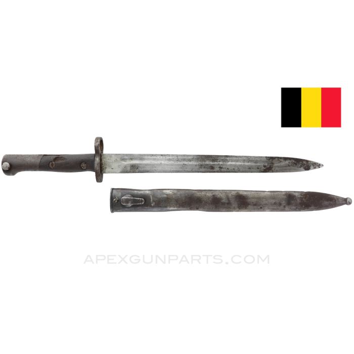 FN Model 24 Bayonet and Scabbard *Fair*