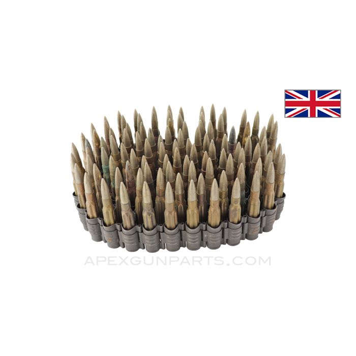 BESA 100rd Belt Links, 8x57, with Dummy Rounds *Good* 