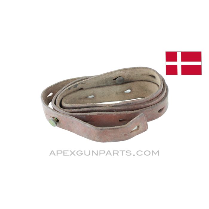 Madsen M-50 / M-53 SMG Sling, 57", Leather *Fair*