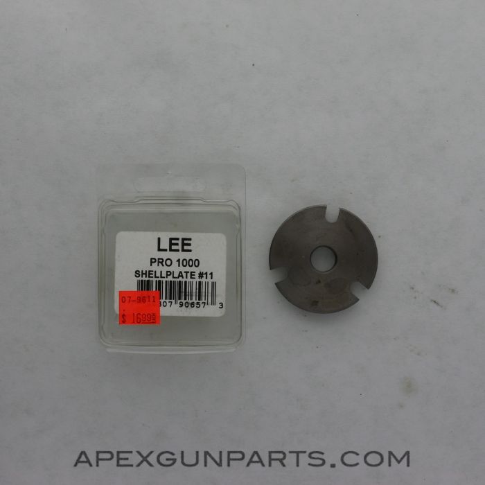 Lee Pro 1000 Shell Plate, #11 For 44 Special, 44 Magnum, & 45 Long Colt *NEW*
